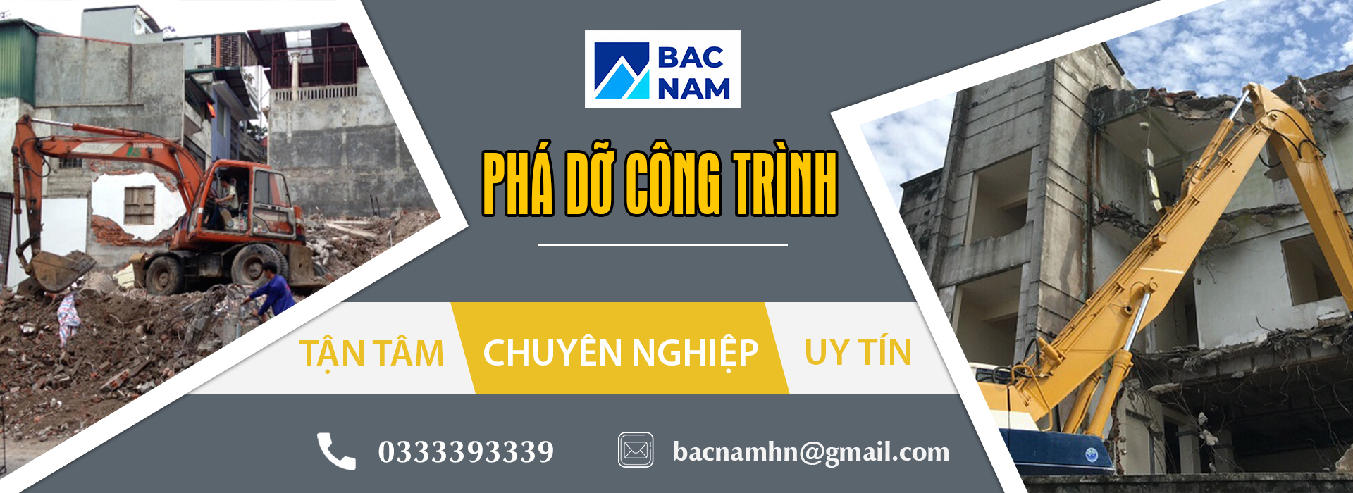 Dịch vụ phá dỡ công trình